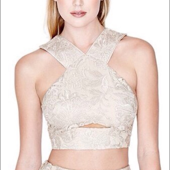 ๐ MARCIANO ANTOINETTE CROP TOP - Picture 2 of 8